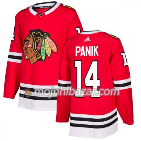 Dresovi Chicago Blackhawks Richard Panik 14 Adidas 2017-2018 Crvena Authentic - Muške Dresovi Chicago Blackhawks Richard Panik 14 Adidas 2017-2018 Crvena Authentic - Muške